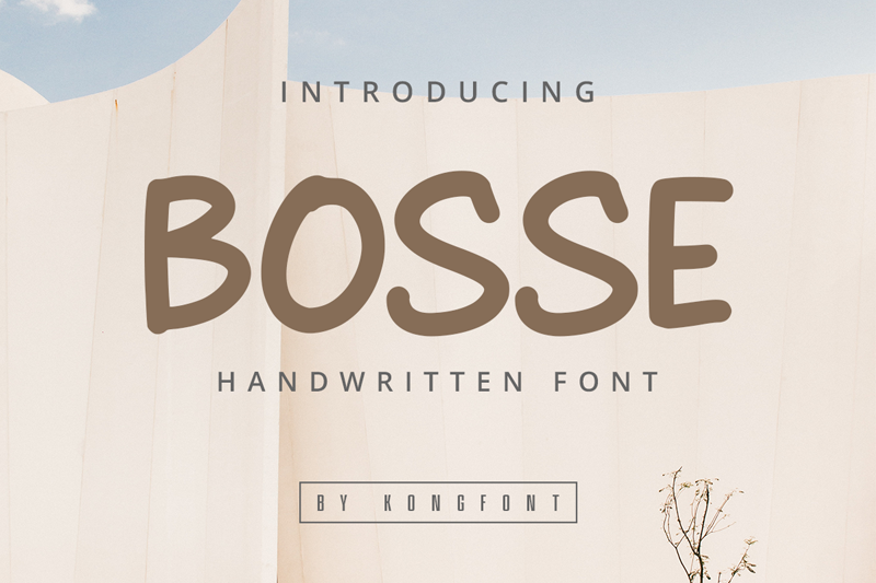 Bosse Font
