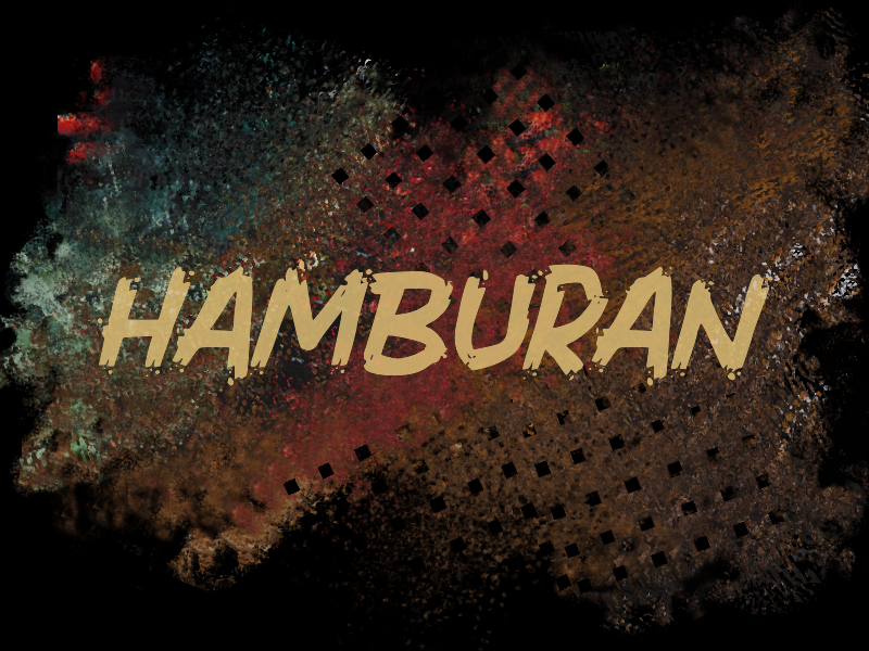 h Hamburan Font