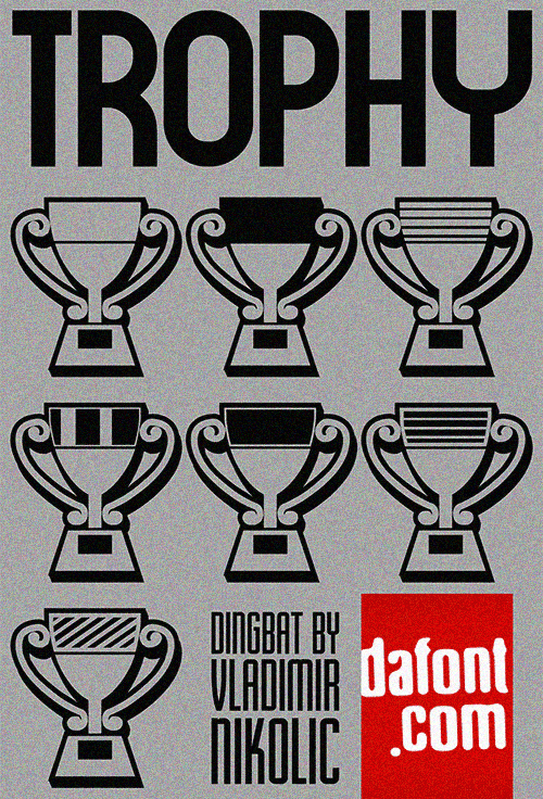 Trophy Font
