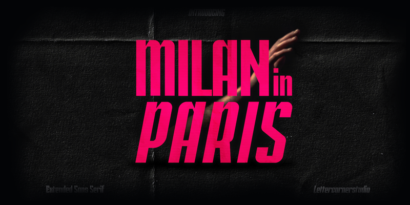 Milan In Paris Font