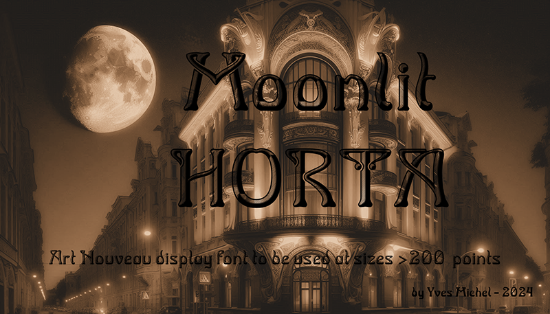Moonlit Horta Font