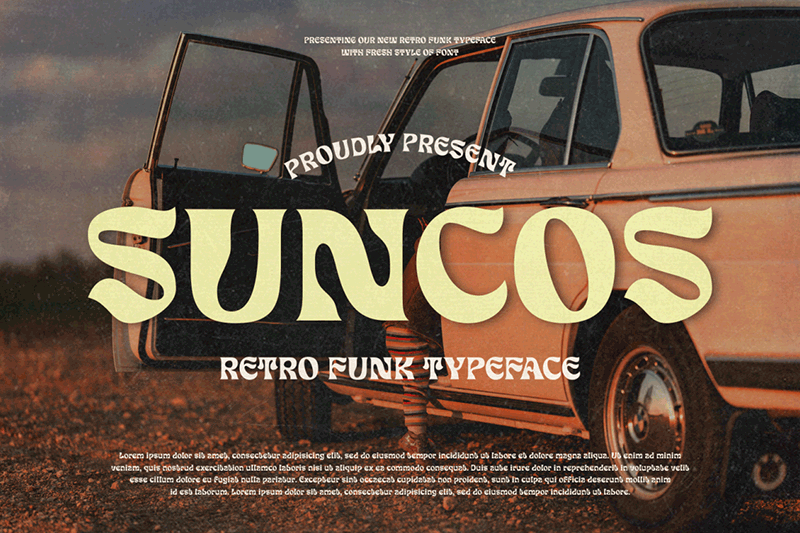 Suncos Font