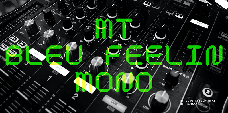 Bleu Feelin Font