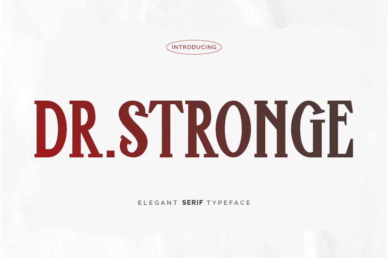 Dr.Stronge Font