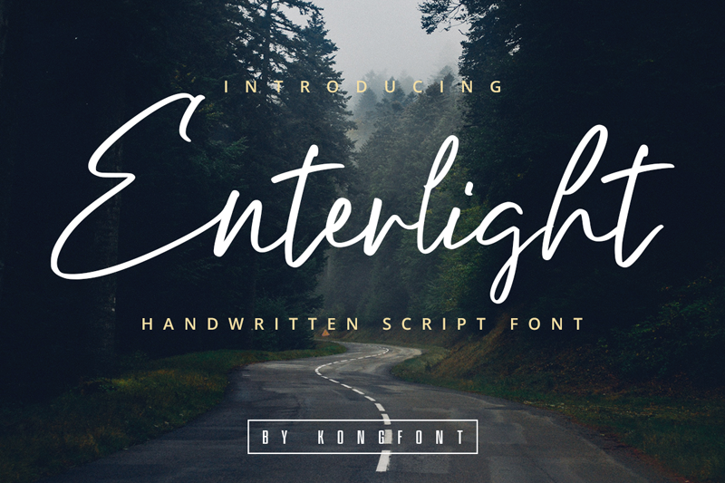 Enterlight Font