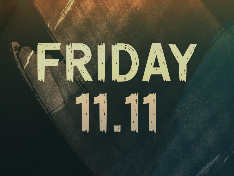 f Friday 11.11 Font