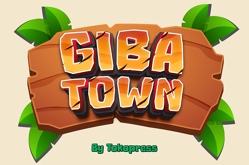 Gibatown Font