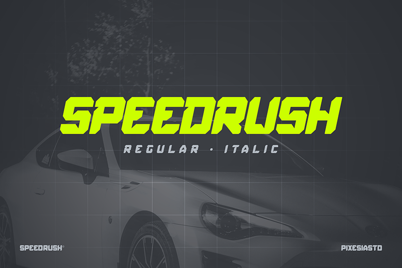 Speed Rush Font