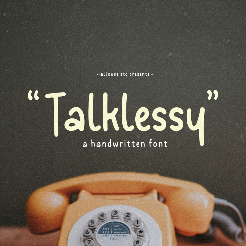 Talklessy Font