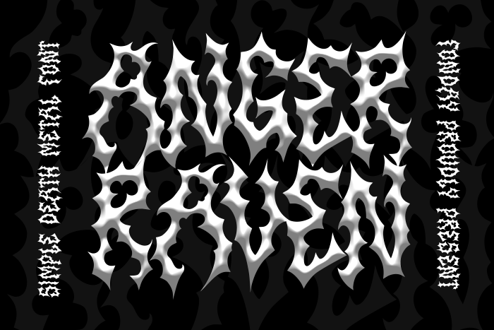 Anger Raven Font