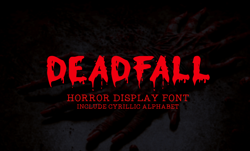Deadfall Font