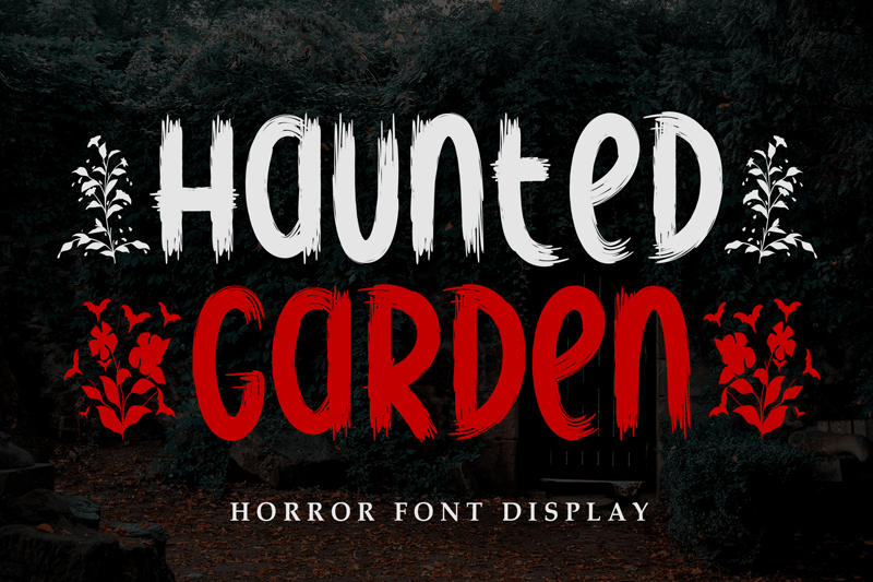 Haunted Garden Font