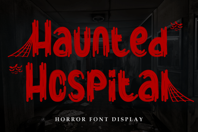 Haunted Hospital Font