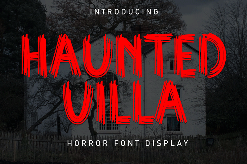 Haunted Villa Font
