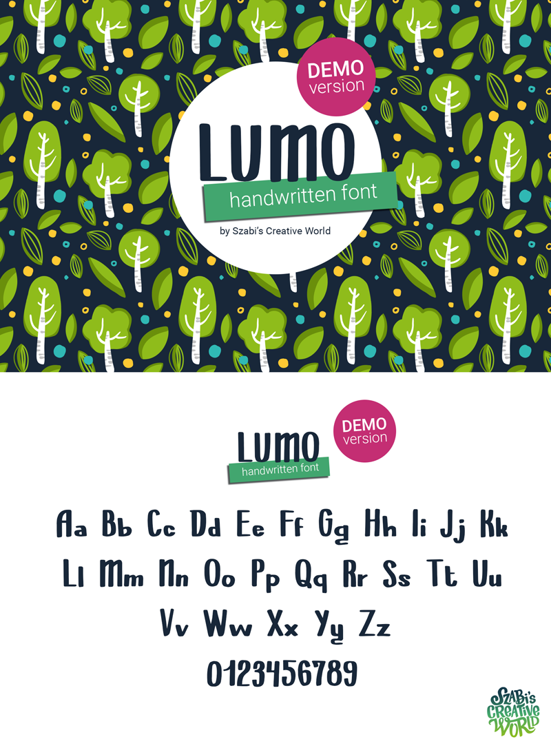 Lumo scw Font