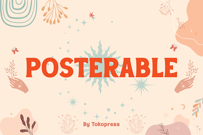 Posterable Font