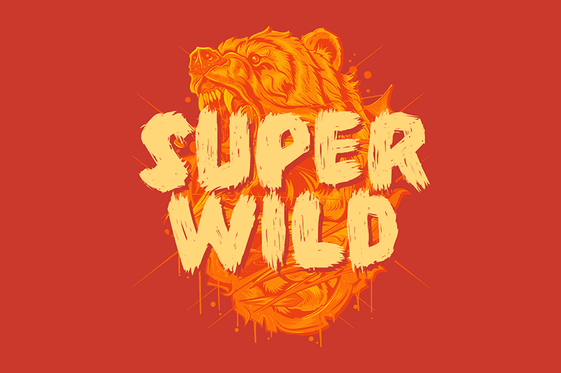 Super Wild Font