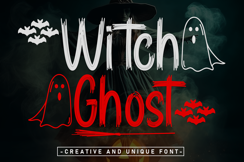 Witch Ghost Font