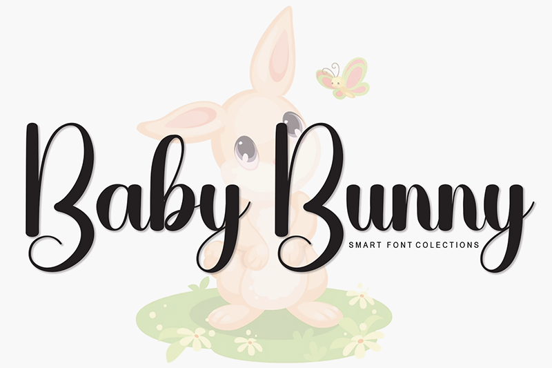 Baby Bunny Font