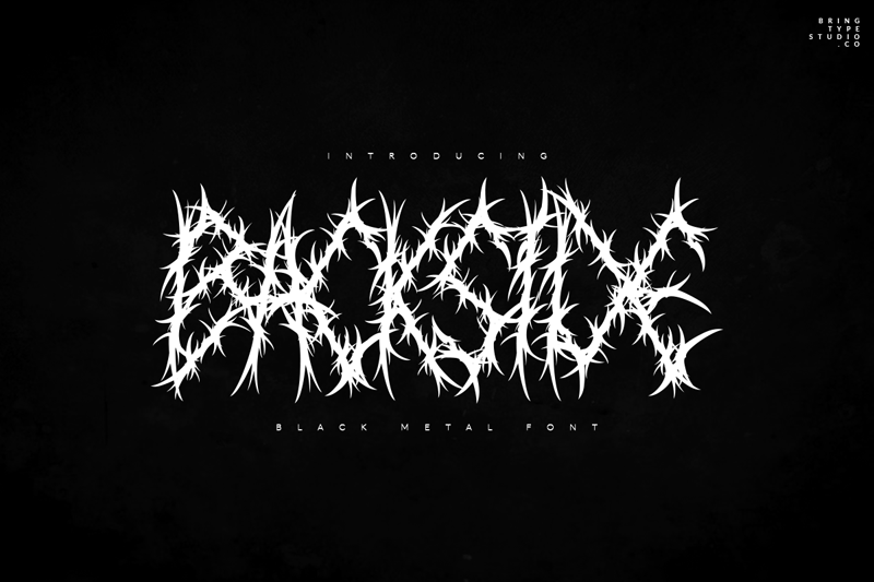 Backside Font
