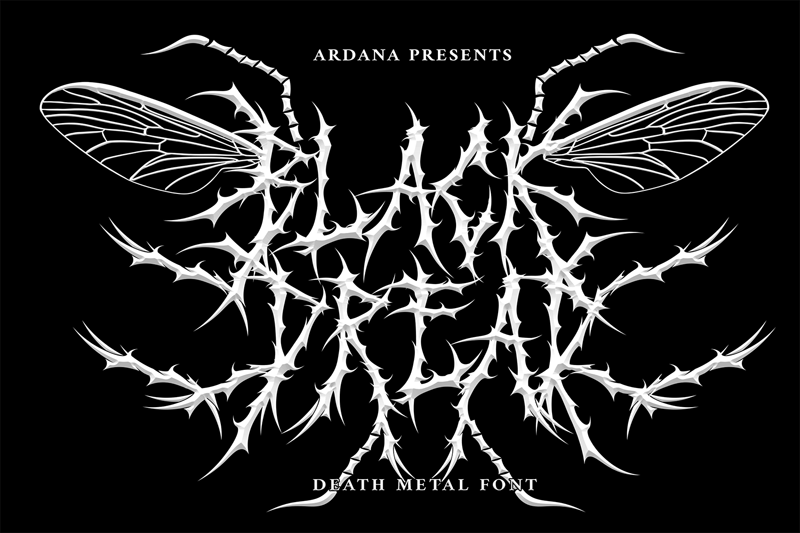 Black Dread Font