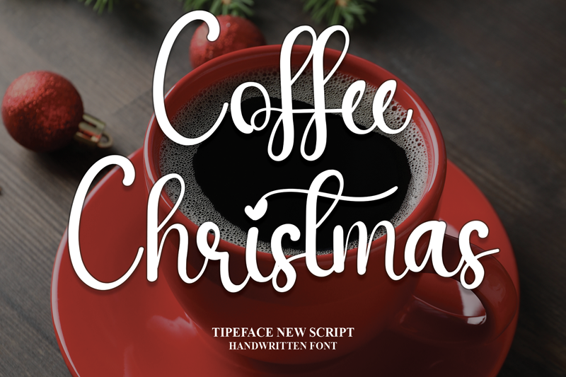 Coffee Christmas Font