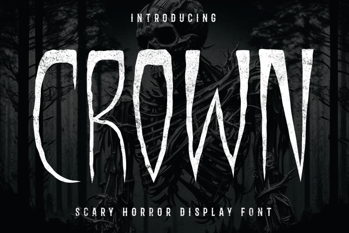 Crown Horror Font