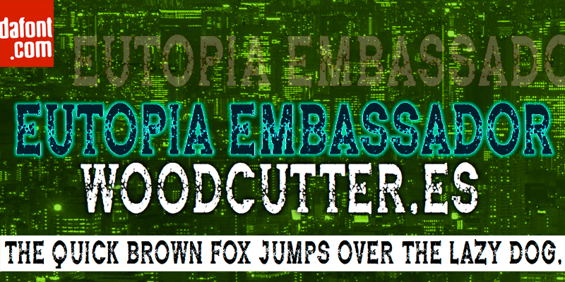 Eutopia Embassador Font