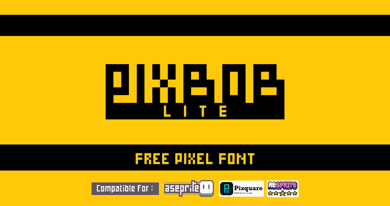 Pixbob Lite Font