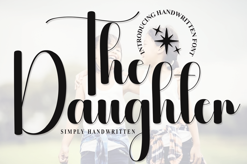 The Daughter Font