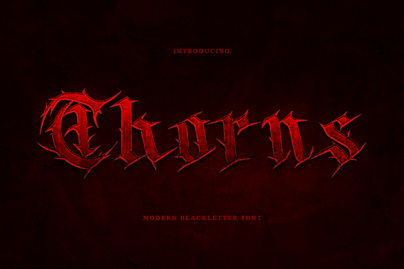 Thorns Font