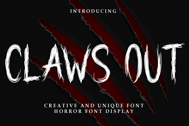 Claws Out Font