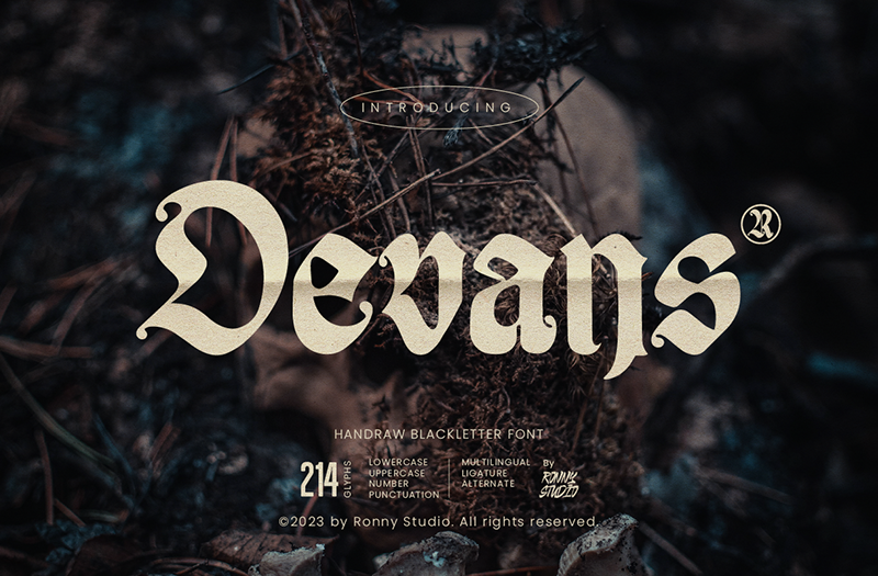 Devans Font
