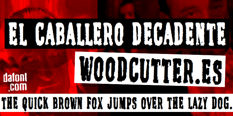 El Caballero Decadente Font