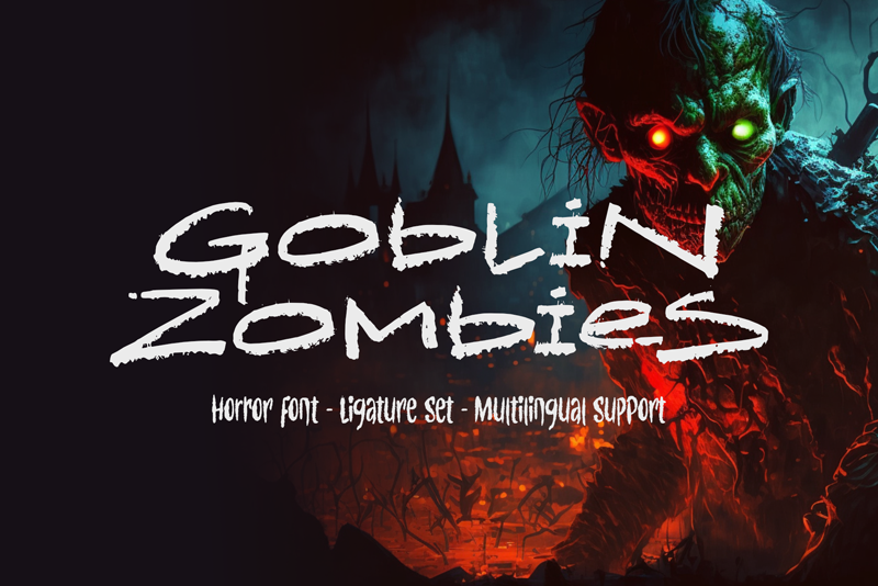 Goblin Zombies Font