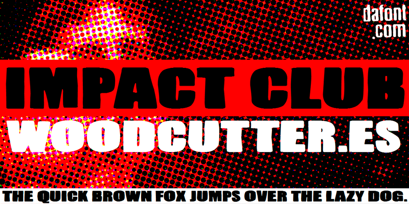 Impact Club Font