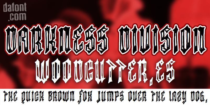 Darkness Division Font