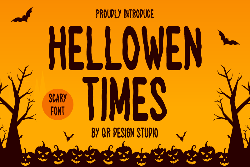 Hellowen Times Font