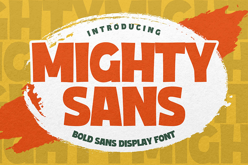 Mighty Sans Font