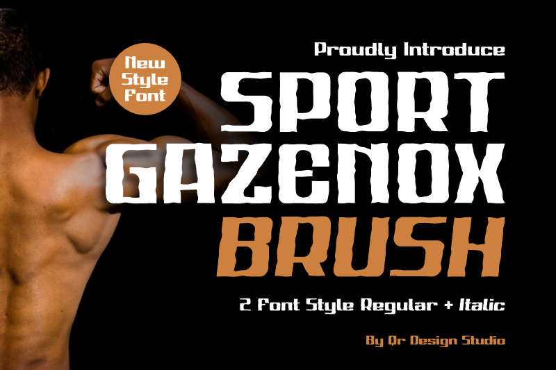Sport Gazenox Brush Font