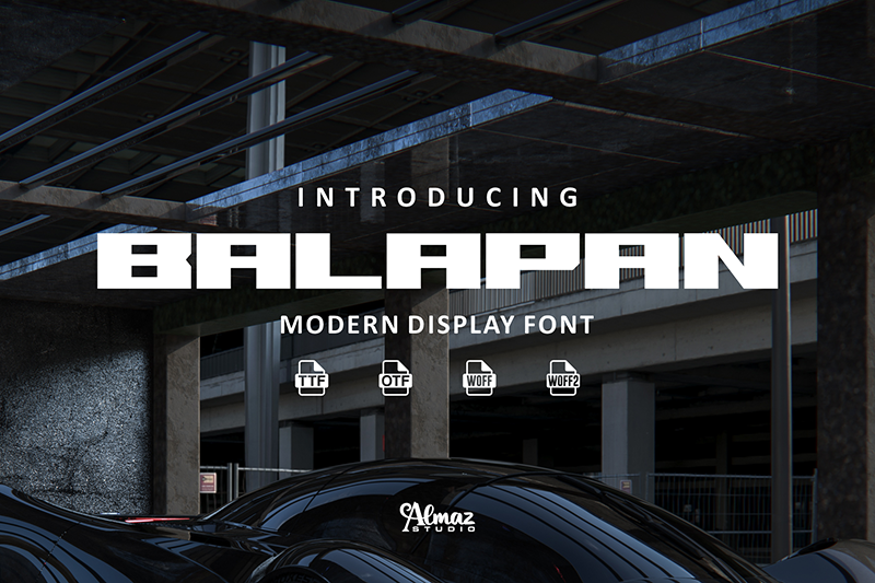 Balapan Font