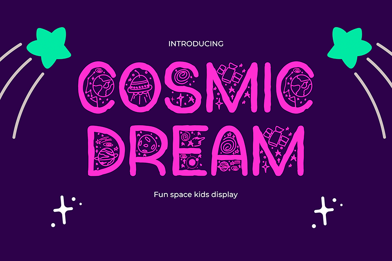 Cosmic Dream Font