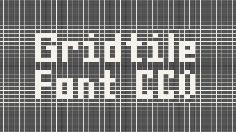 Gridtile Font