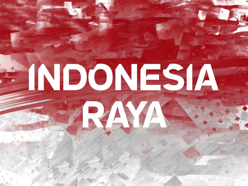 i Indonesia Raya Font