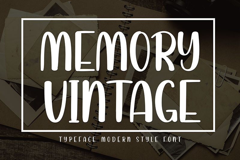 Memory Vintage Font