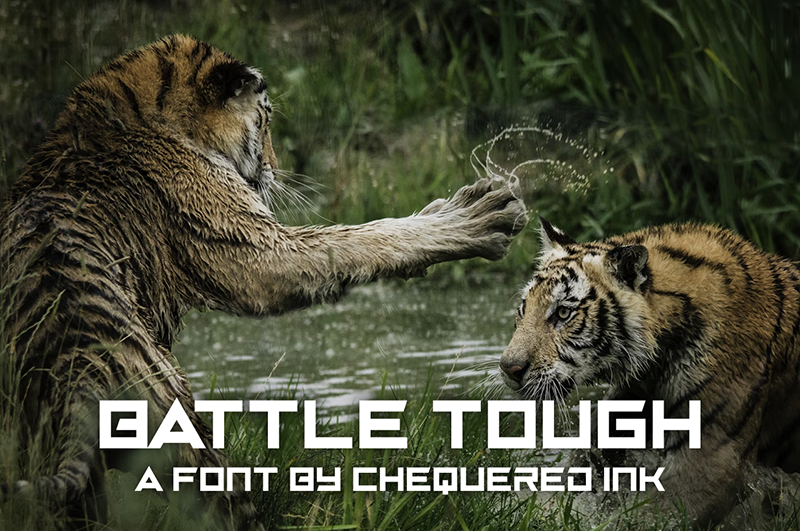 Battle Tough Font