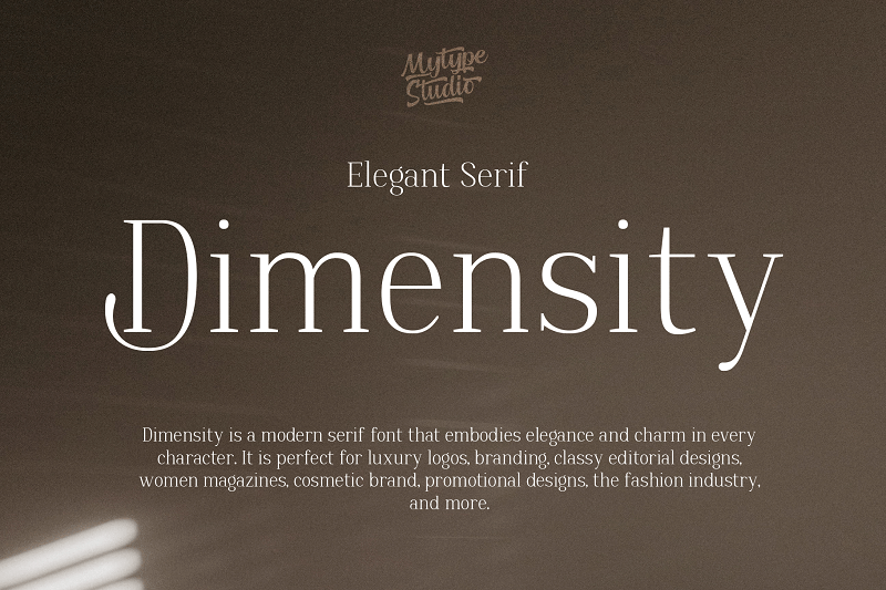 Dimensity Font