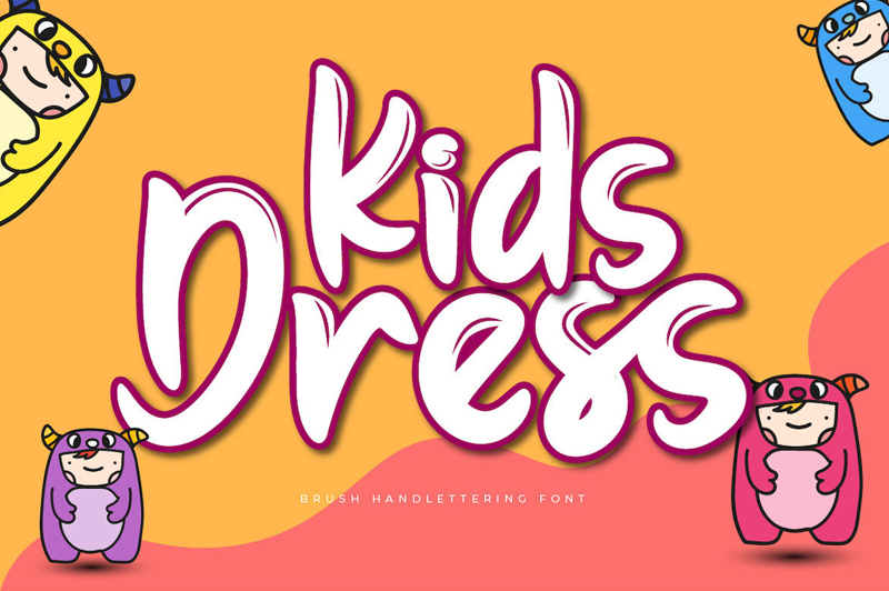 Kids Dress Font
