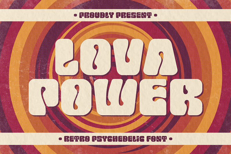 Lova Power Font