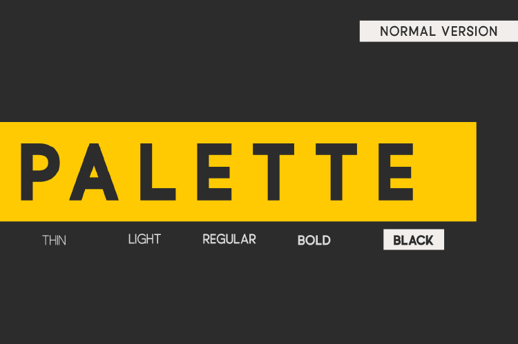 Palette Font